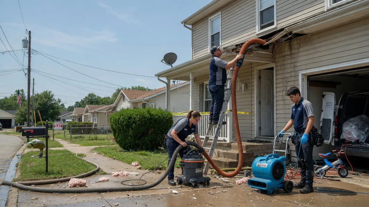 Water Damage Restoration in Sidney, KY near me